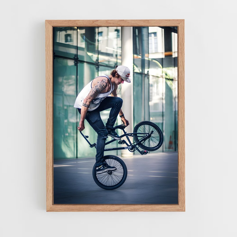 Poster Trickster à Vélo – affiche BMX (vue 4)